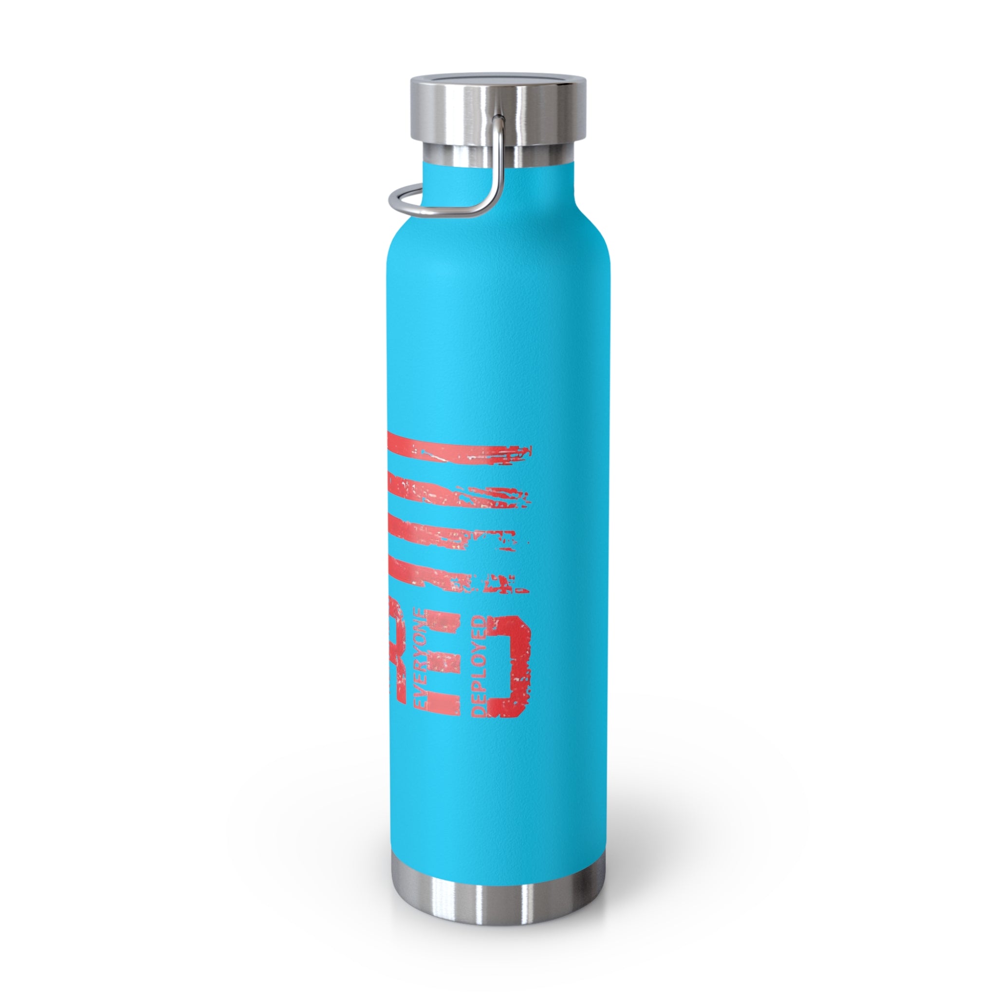 Red Friday Patriotic Copper Insulated Water Bottle