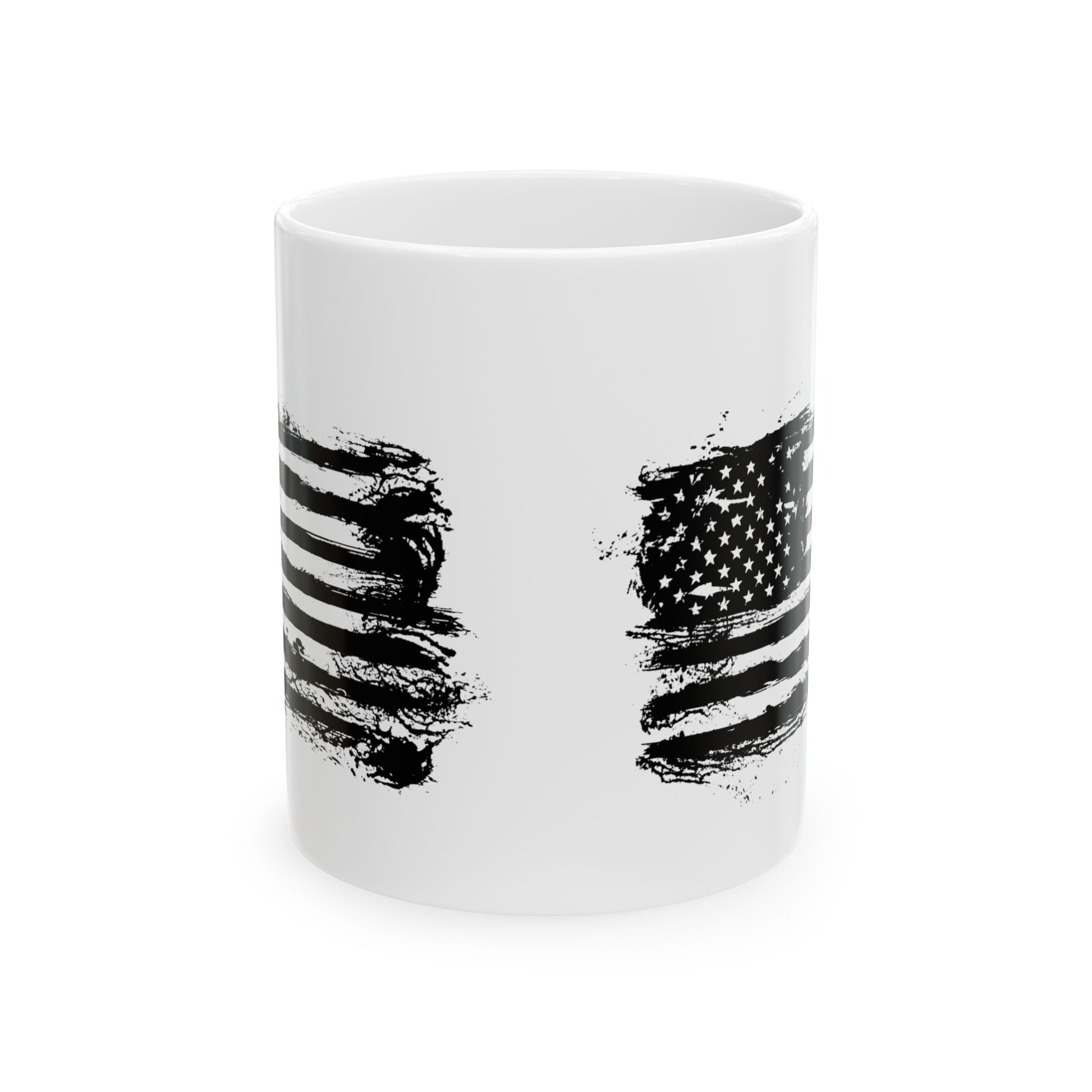 USA Black Flag Patriotic Coffee & Tea Mug