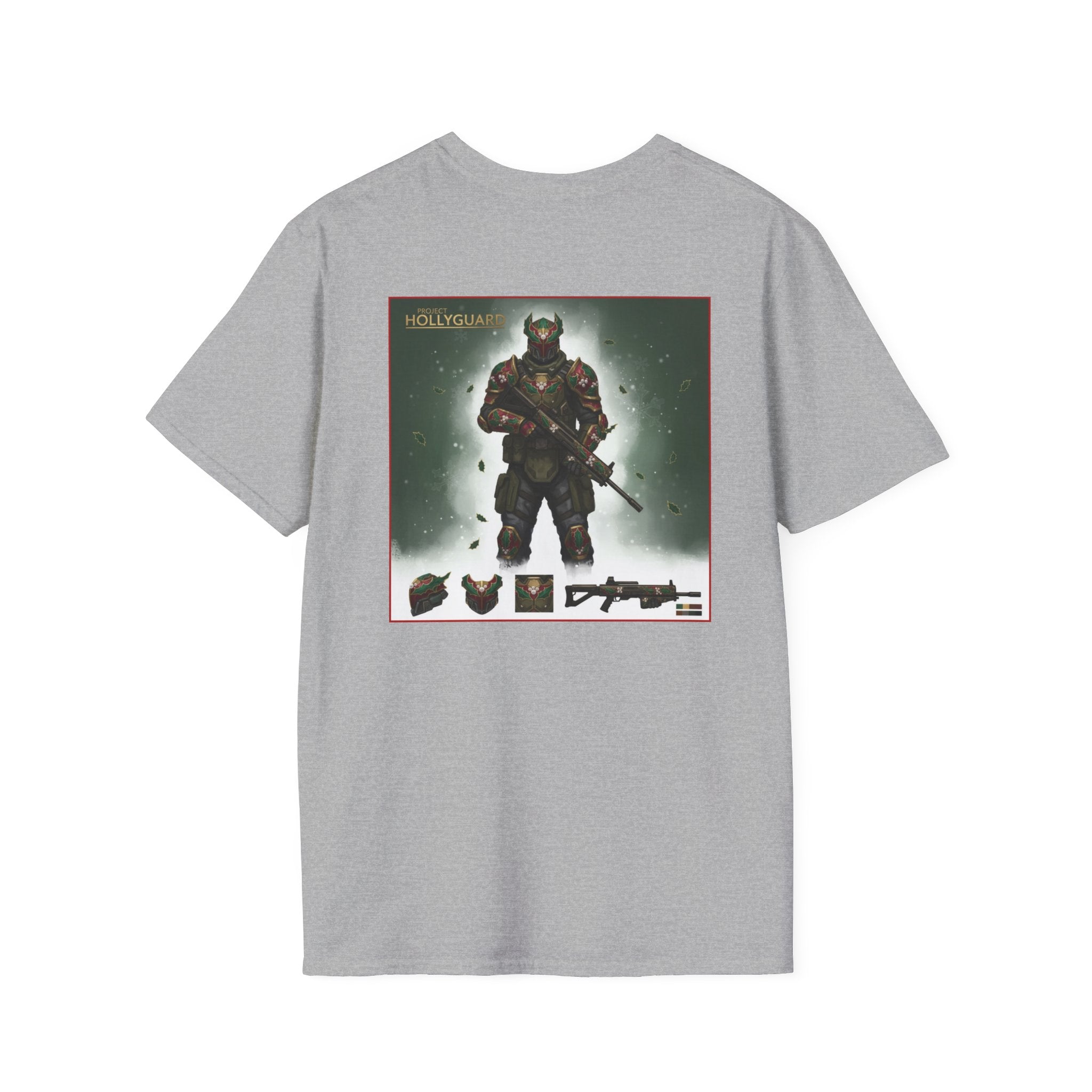 Yule Guard Patriotic Christmas Holiday ~ Unisex Softstyle T-Shirt
