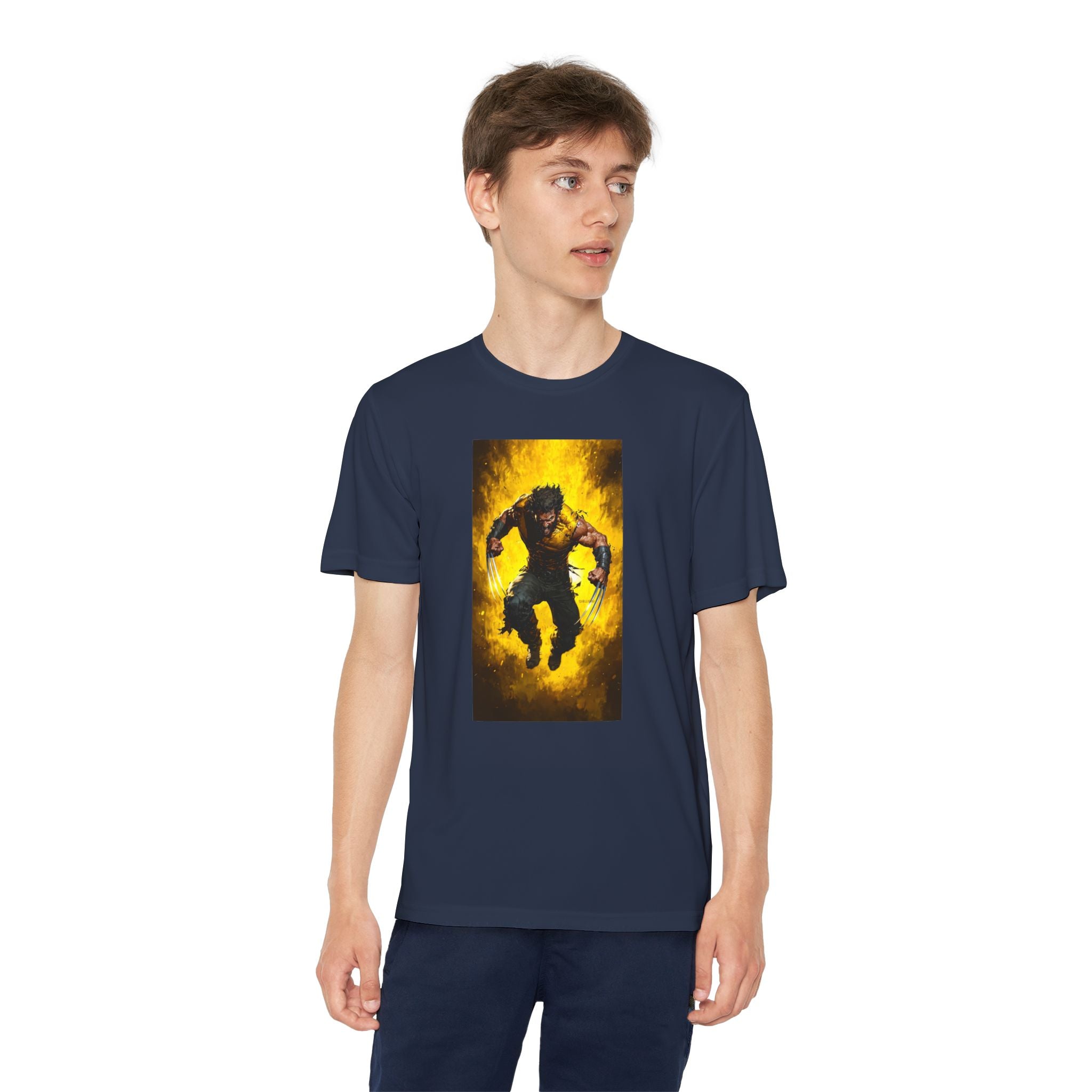Wolverine Superhero Marvel Patriotic, Kids Graphic T-Shirt, Boys Hero Top, Girls Comic Book Clothing, Birthday