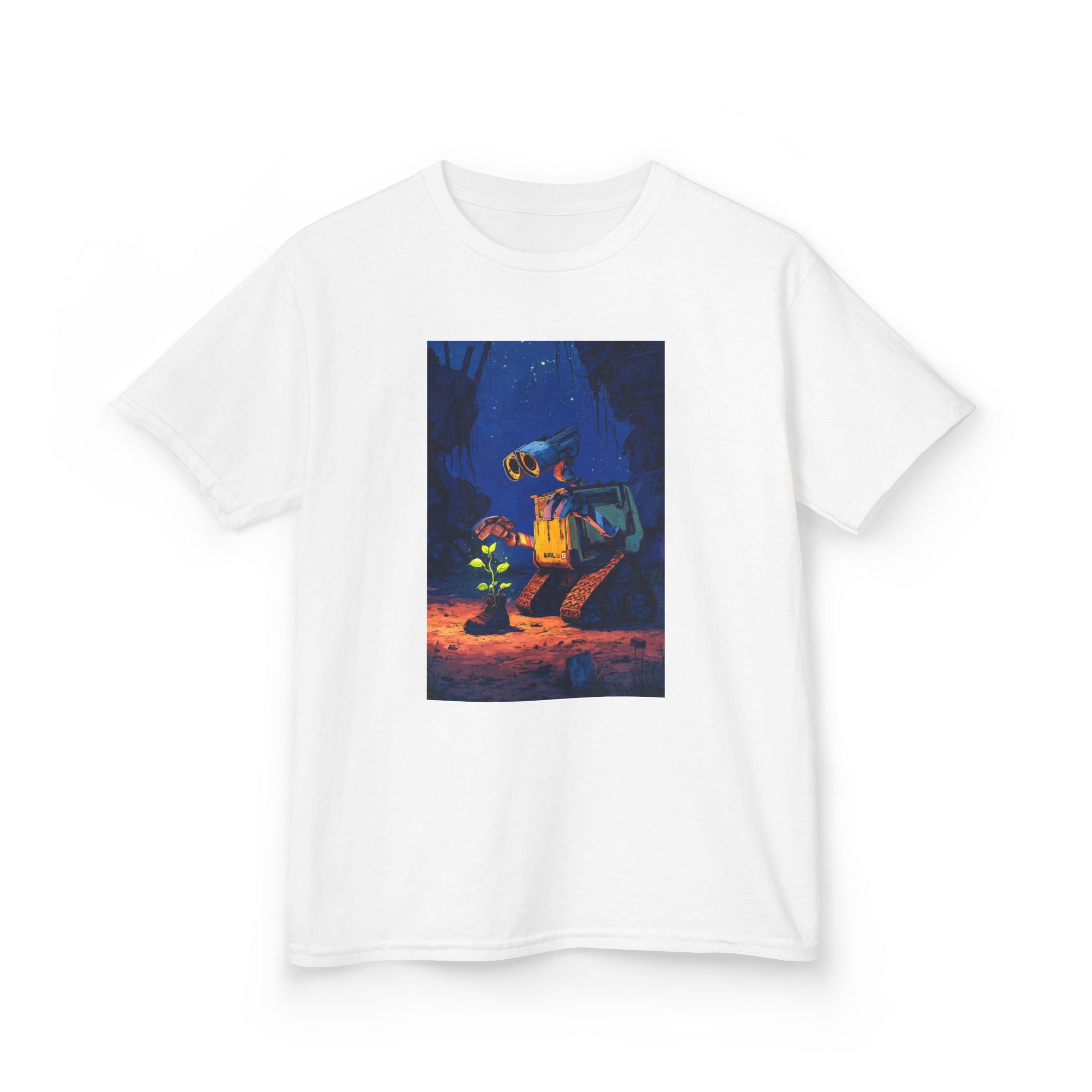 Wall-E Kids Tee, Retro Kids Shirt, Movie Themed Shirt, Fun Kids Outfit, Gift for Movie Lovers, Kids Cotton Tee