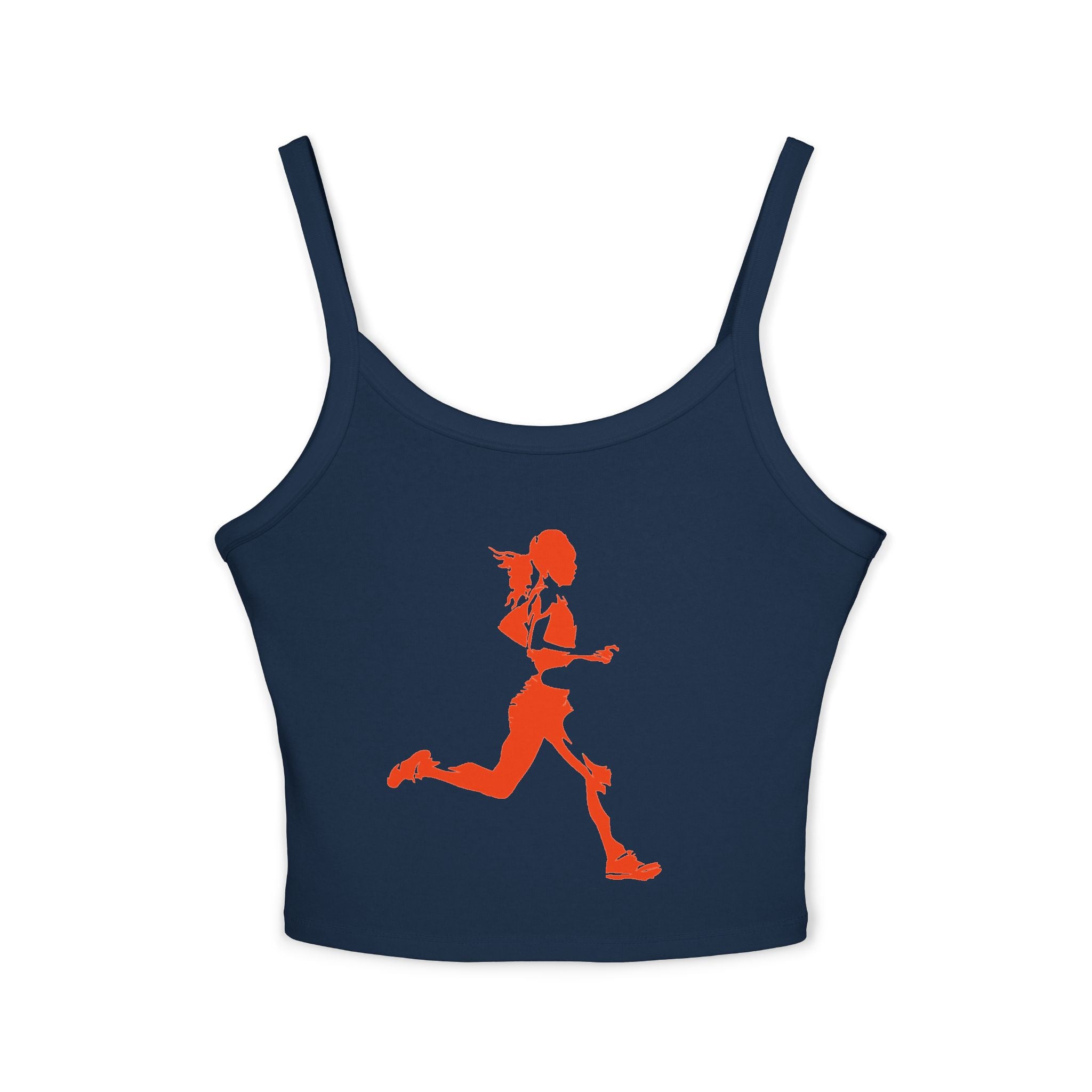 Running Woman Tank Top, Athletic Workout Top, Fitness Sleeveless Shirt, Jogging Muscle Tee, Exercise Gym Cami