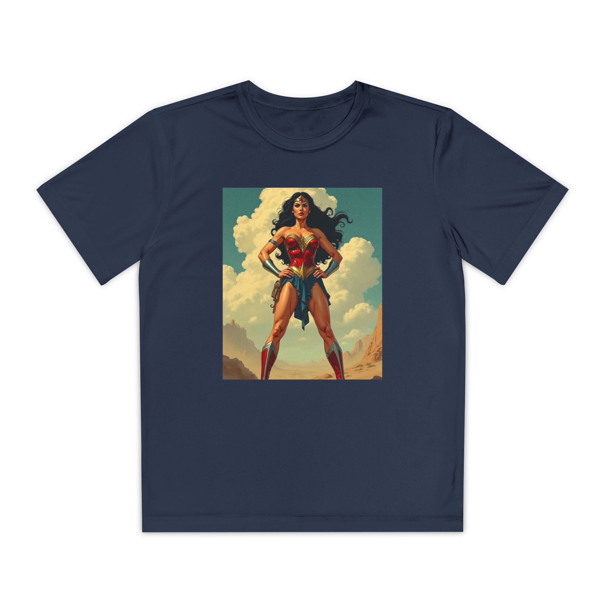 Wonder Woman Superhero Marvel t-shirt, Kids Graphic Tee, Boys Superhero Shirt, Children's Movie Character Top