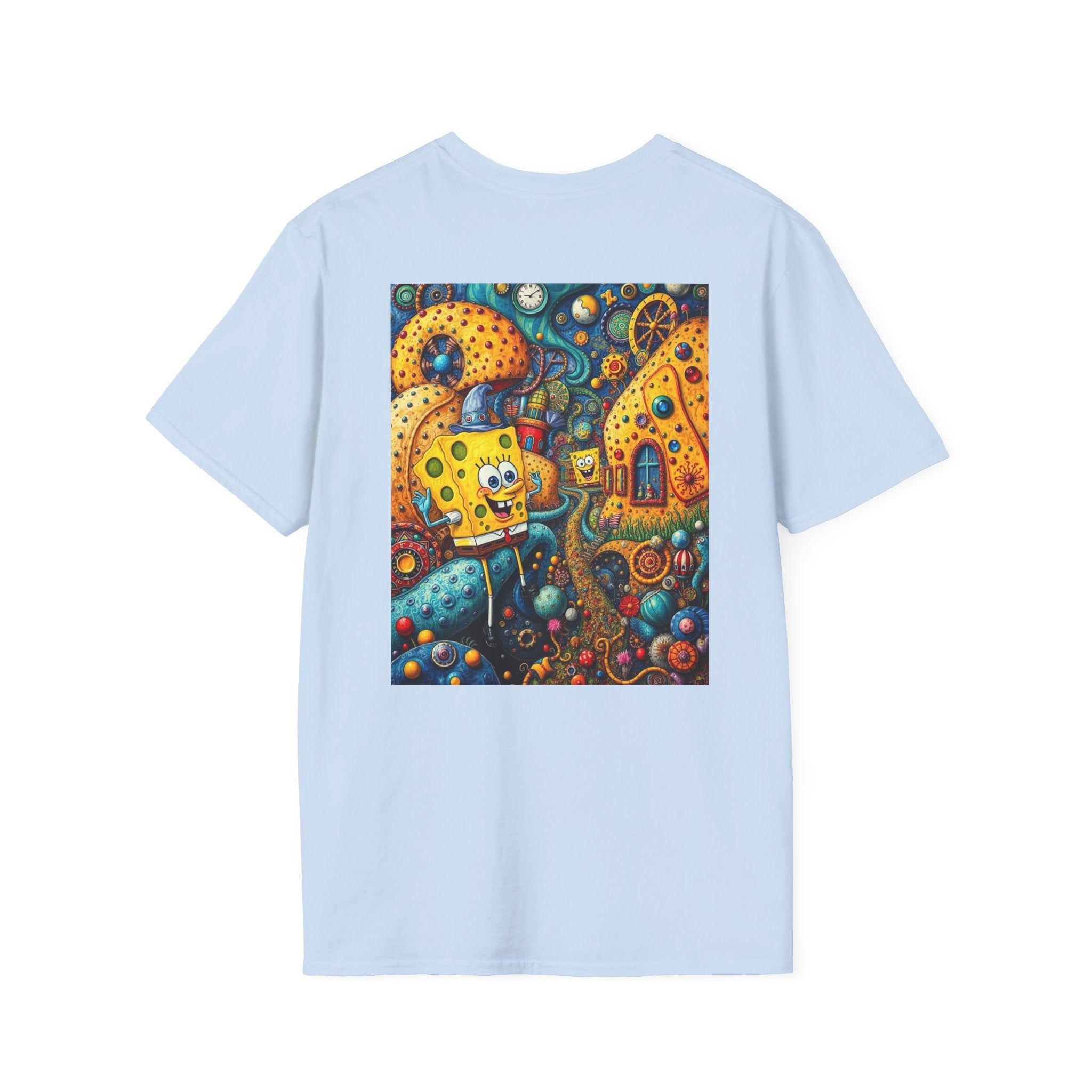 SpongeBob SquarePants Kids T-Shirt, Mr Krabs Squidward Patrick Star Youth Tee, Nickelodeon Children's TV Shirt, Unisex Softstyle