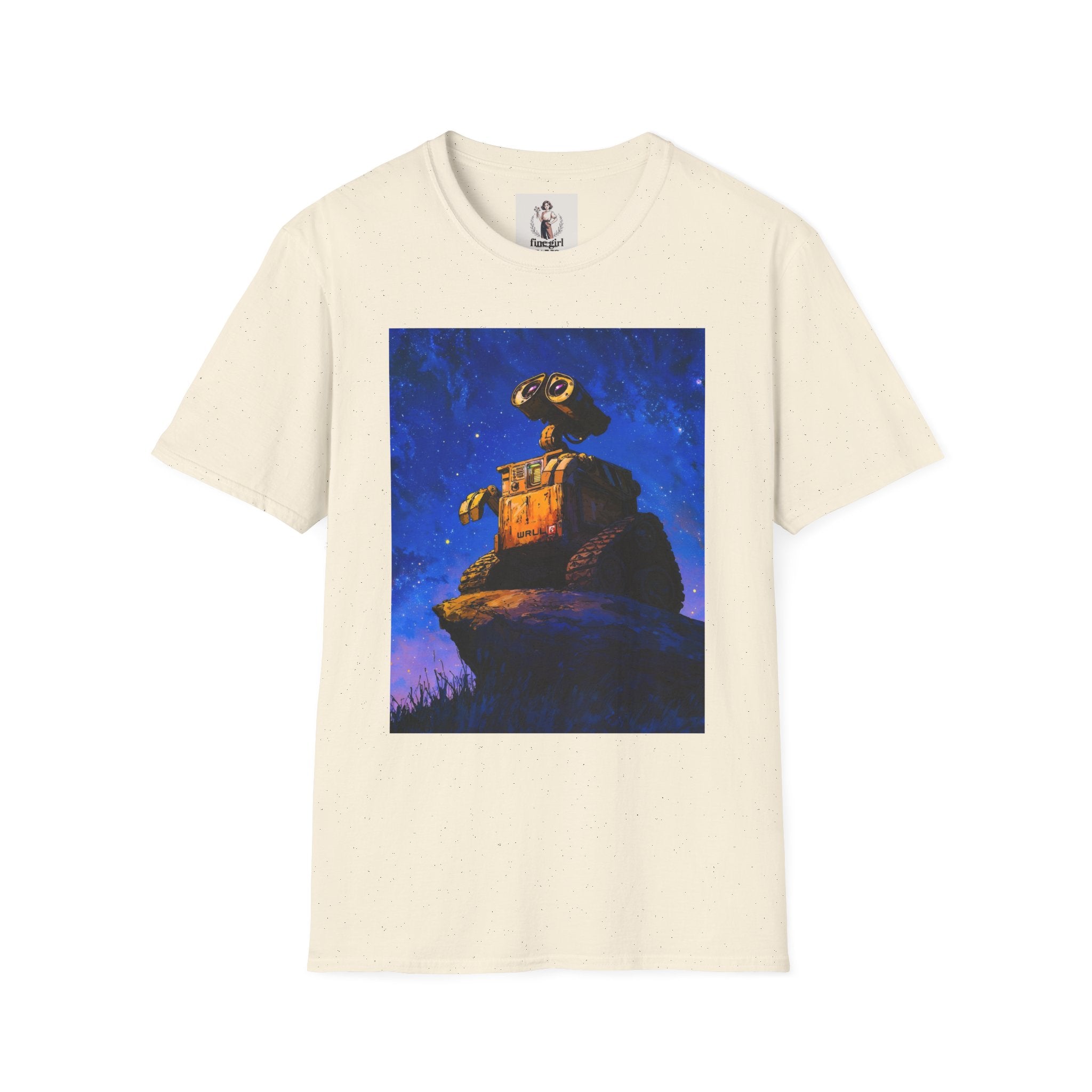 Wall-E Pixar Animation Unisex T-Shirt, Walt Disney Tee, Movie Lover Gift, Graphic Novelty Shirt, Cartoon Character Apparel