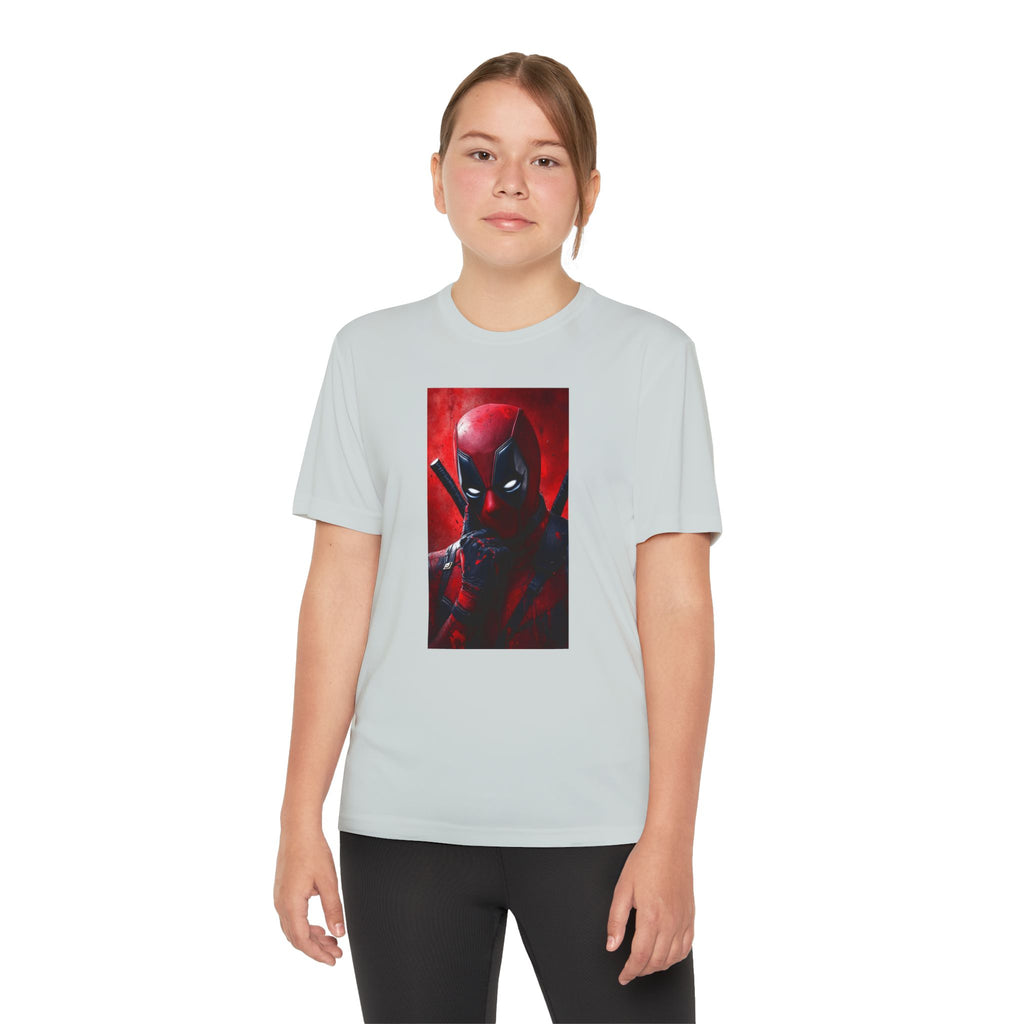 Deadpool Superhero Marvel Patriotic, Kids Graphic T-Shirt, Boys Hero Top, Girls Comic Book Clothing, Birthday