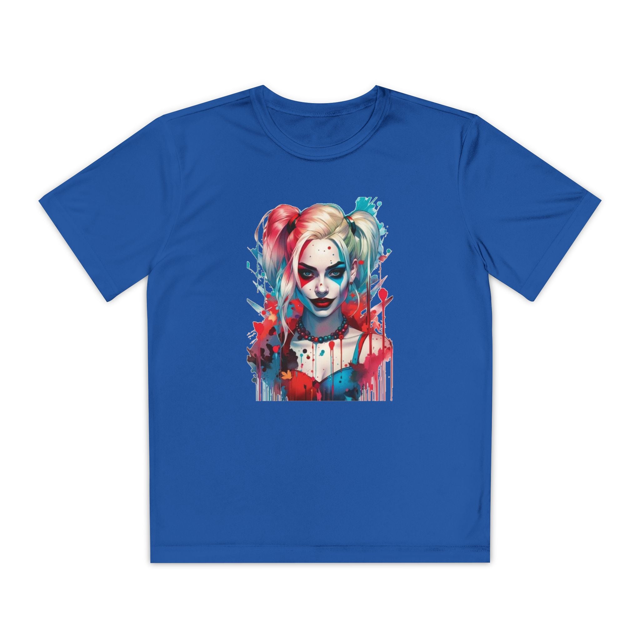 Superhero Youth T-Shirt Sports Graphic Tee, Cool Athletic Shirt for Kids