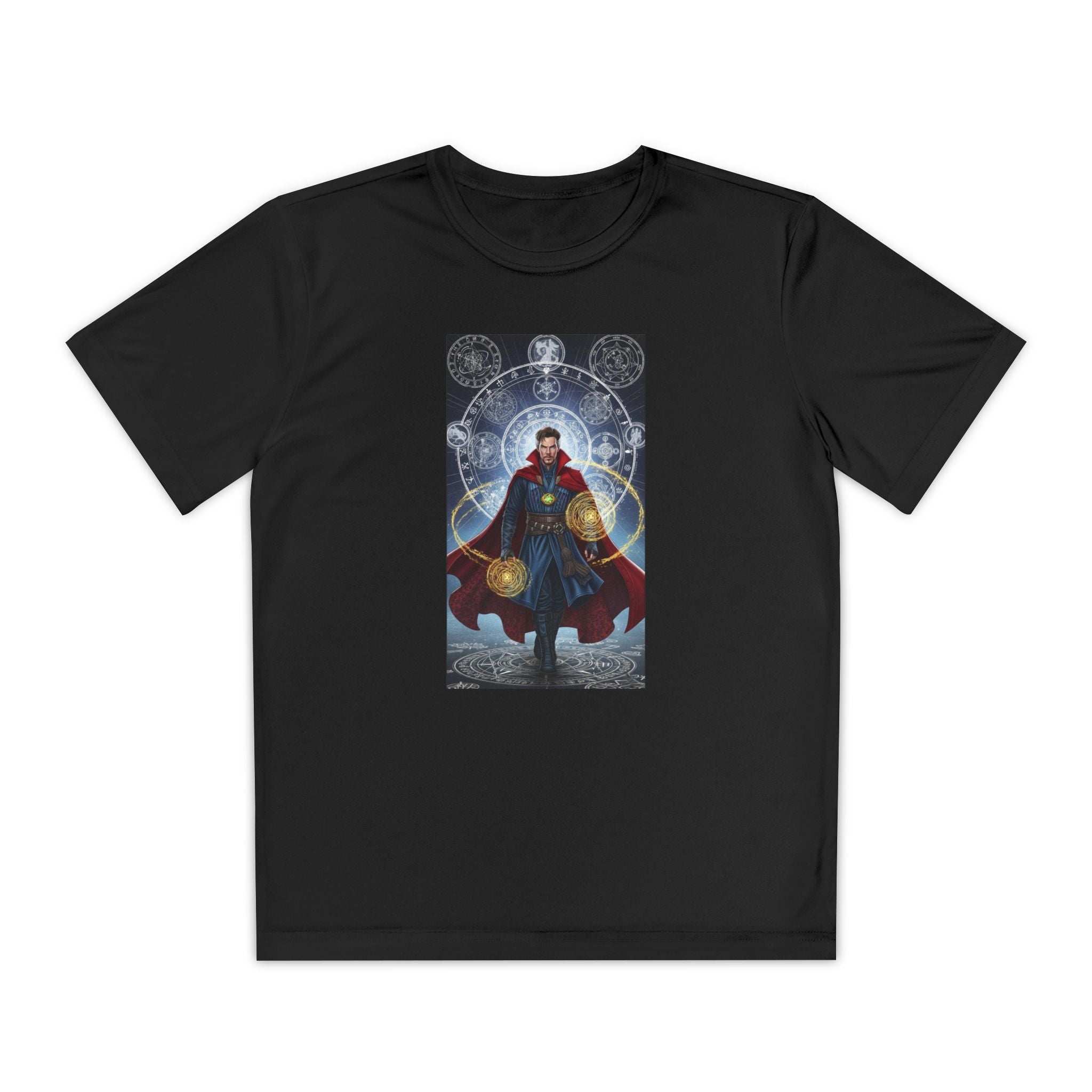 Superhero Youth T-Shirt Sports Graphic Tee, Cool Athletic Shirt for Kids, Perfect for Sports Events, Team Spirit